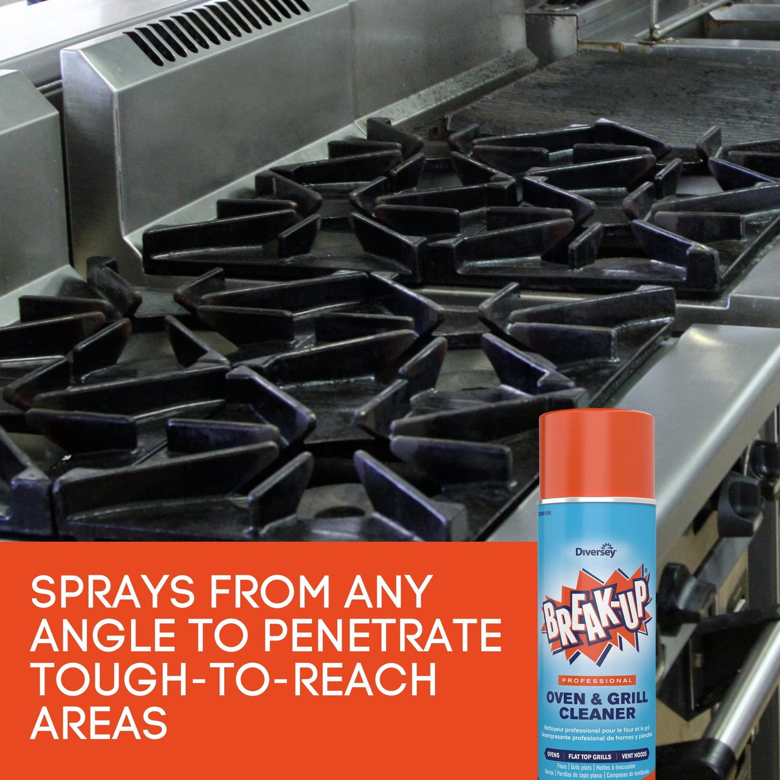 114 Ounce Heavy Duty Cleaner for Commercial Ovens and Grills NSF Kosher