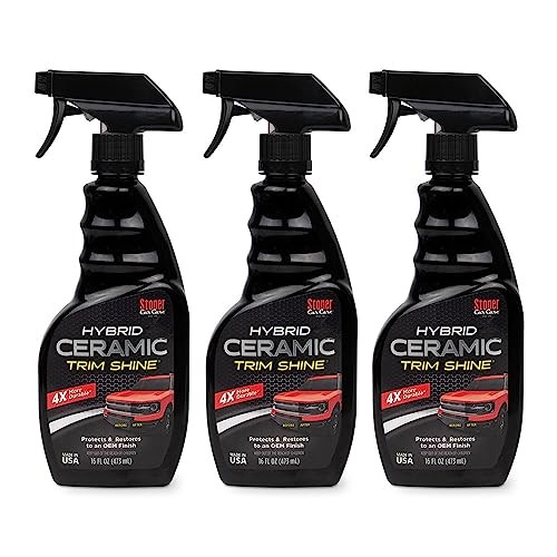 92333-3PK Hybrid Ceramic Trim Shine Restores OEM Finish 16 Fl Oz (Pack of 3)