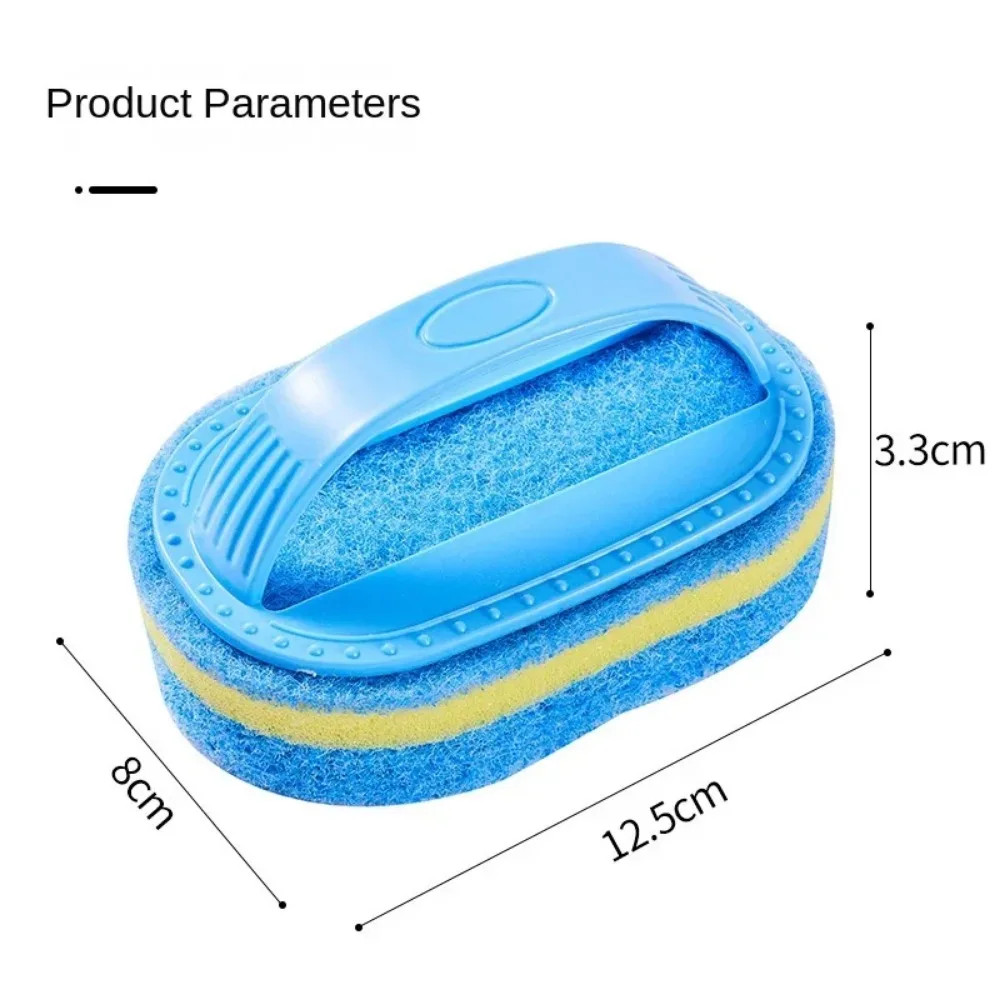 Kitchen Bathroom Toilet Cleaning Magic Sponge Glass Wall Cleaning Bath Brush Han