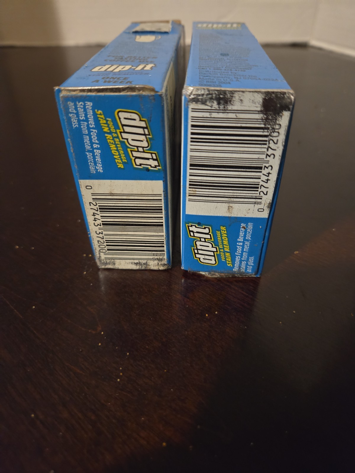 (2) Dip-It Food And Beverage Stain Remover – Soft Powder – NOS