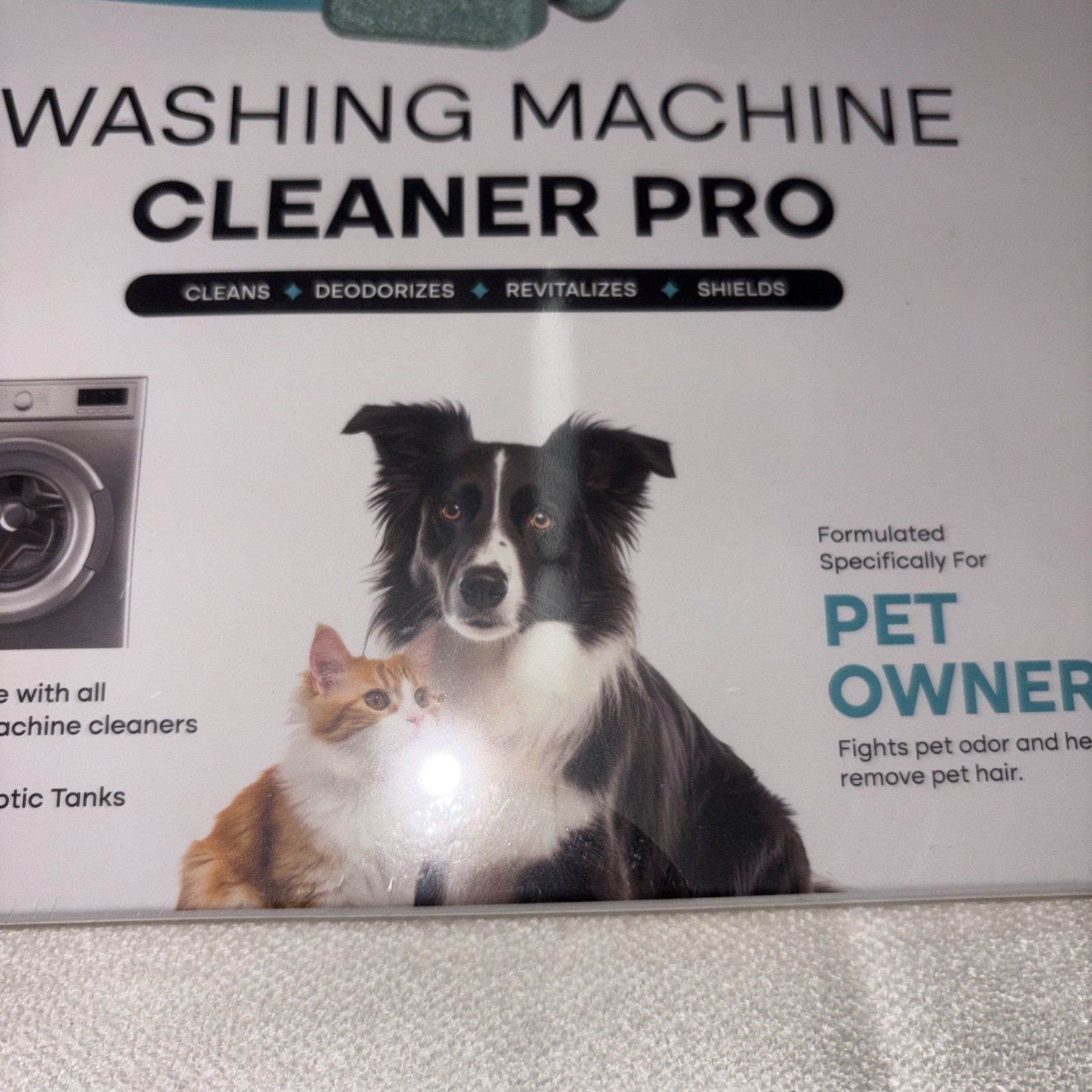 Uproot Clean Washing Machine Cleaner Pro Tablets 24 Pack Pet Owners New-07