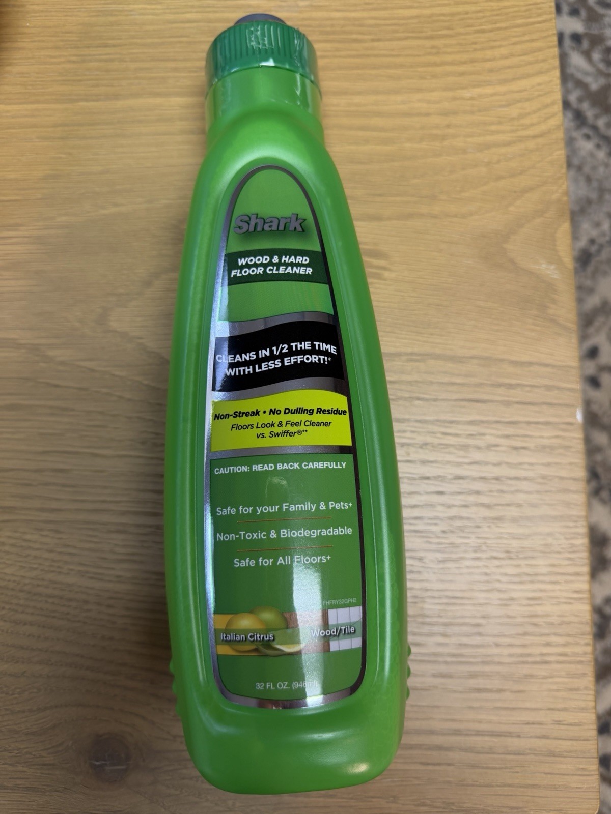 Shark Sonic Duo Wood & Hard Floor Cleaner 32oz Italian Citrus Sealed Euro-Pro