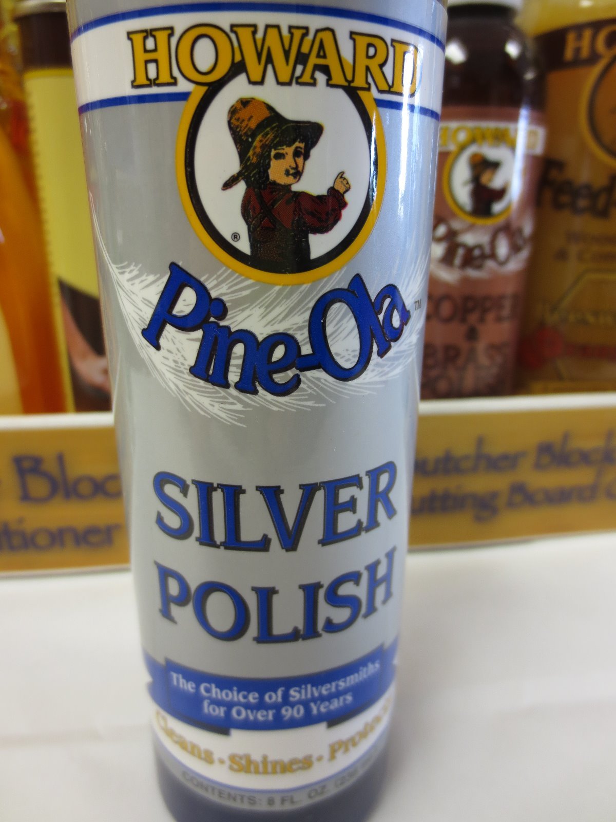 Howard Products Pine-Ola Silver Polish 8oz.