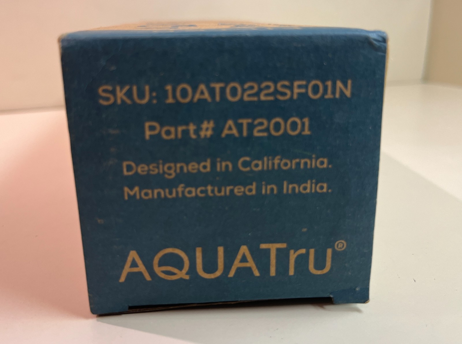 Open Box – AQUATru Pre/Carbon Stages 1-2 Water Filter AT2001 for Reverse Osmosis