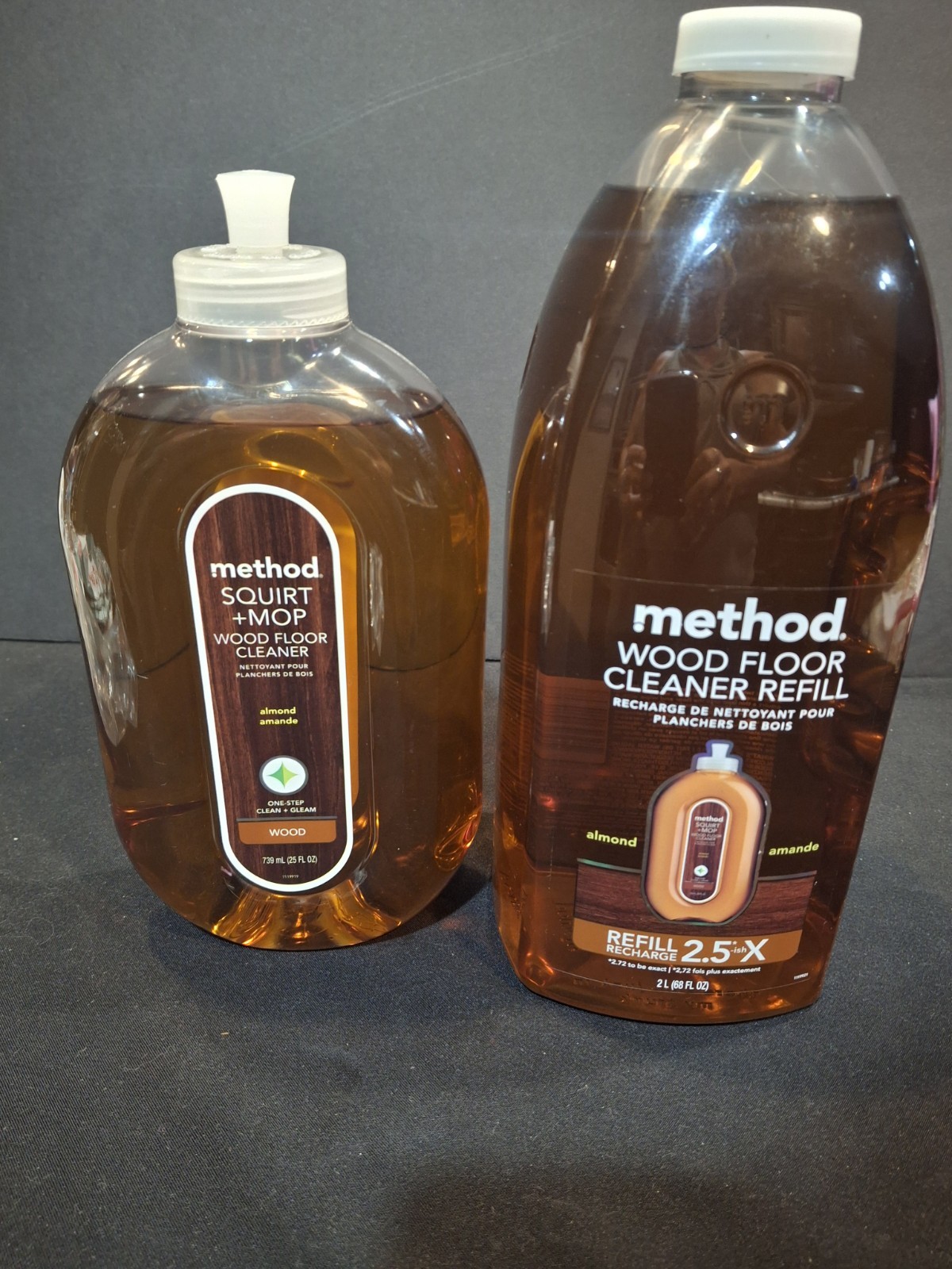 Method Wood Floor Cleaner Refill 68 Oz And Squirt And Mop 25 Oz
