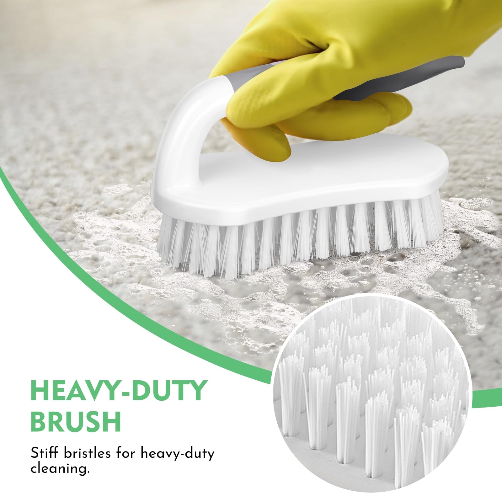 Scrub Brush, Scrubbing Cleaning Brushes, Heavy Duty Brushes Blue