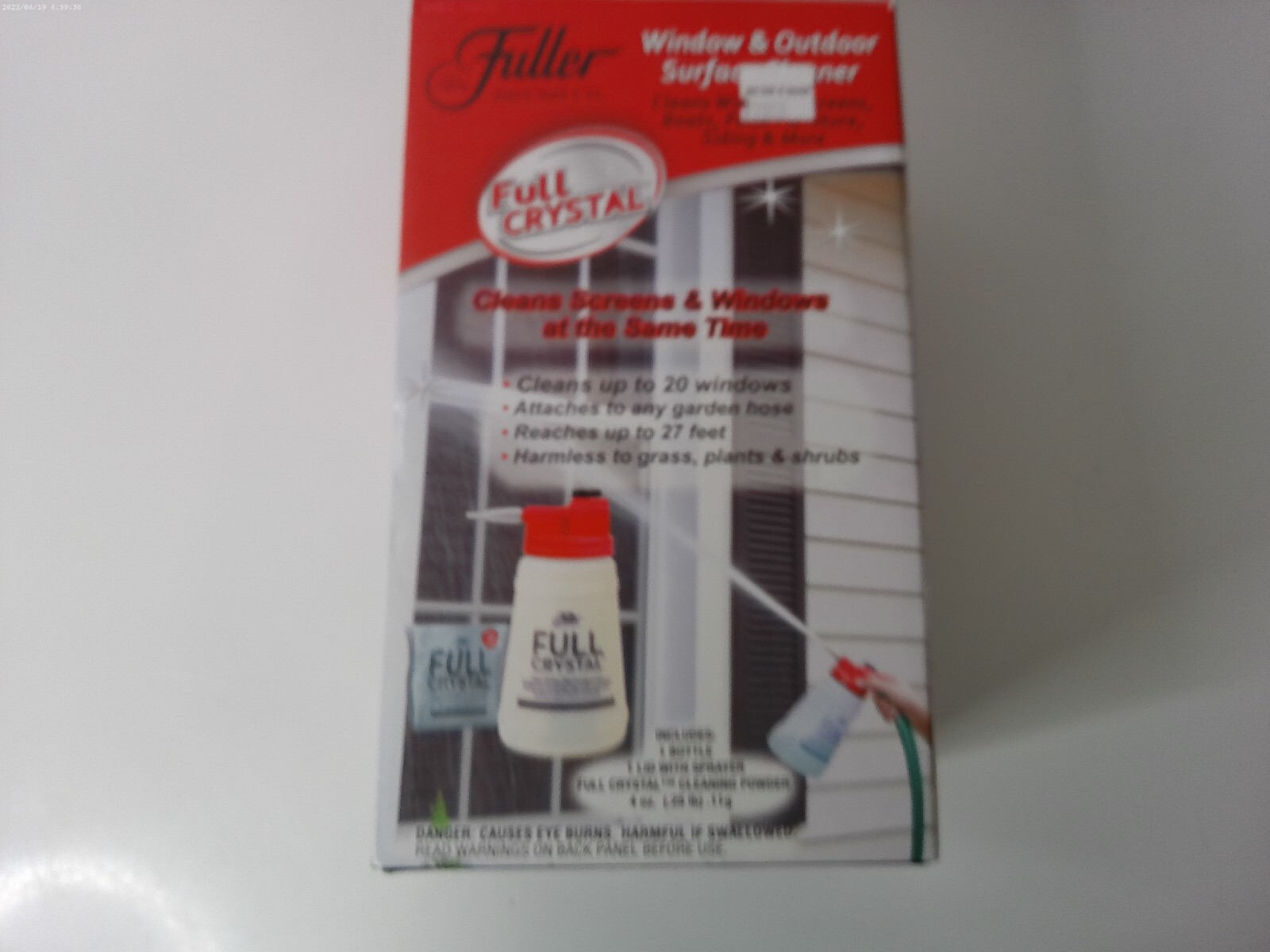 Fuller Brush FBFC-6 Full Crystal Window and Outdoor Surface Cleaner And 2 Refill