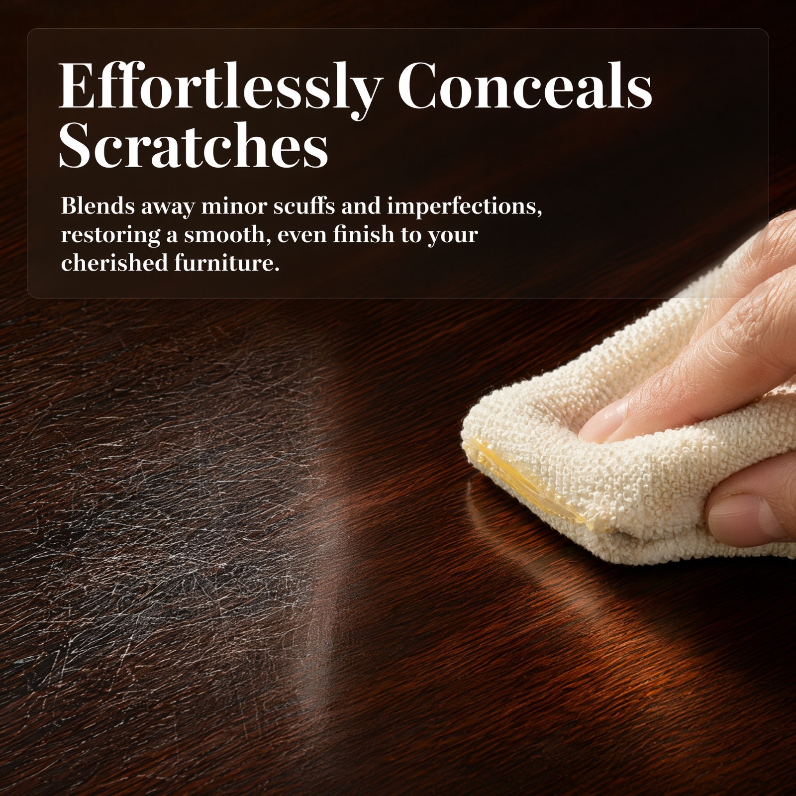 All-in-One Beeswax Wood Polish & Conditioner for Furniture Care 100ml