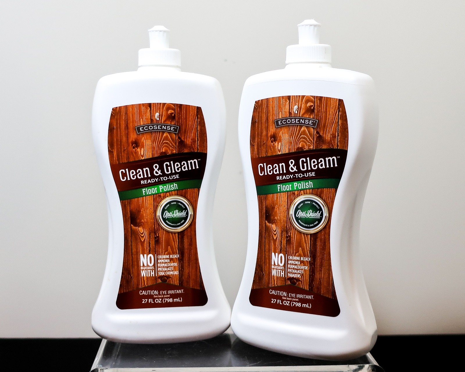 2 Melaleuca Clean & Gleam Floor Polish & 12x Super Concentrated Floor Cleaner