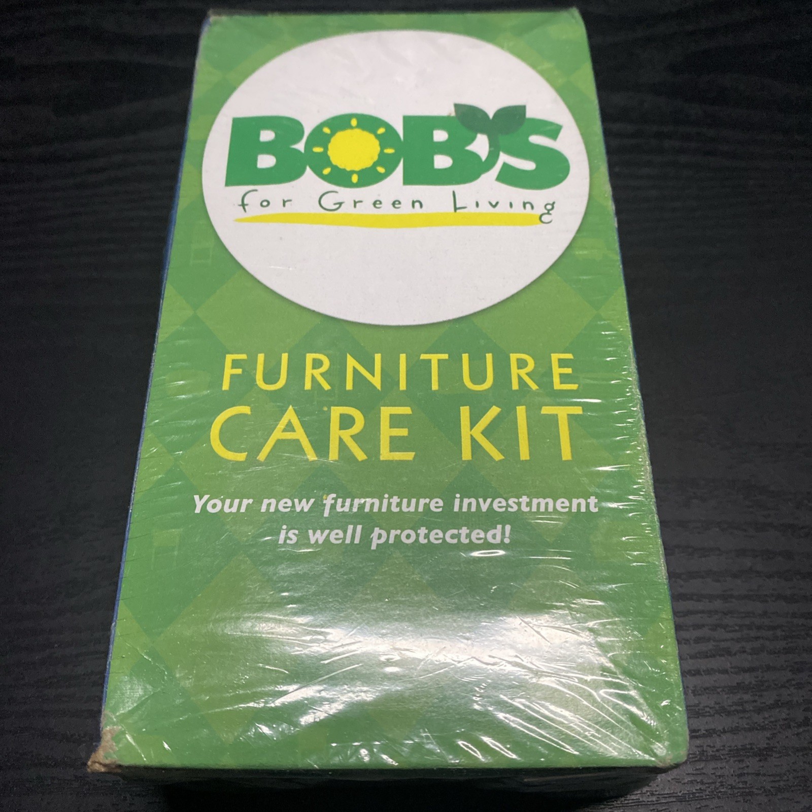 Bob’s Furniture Care Kit – New Sealed Box Made In USA Eco-Friendly Green