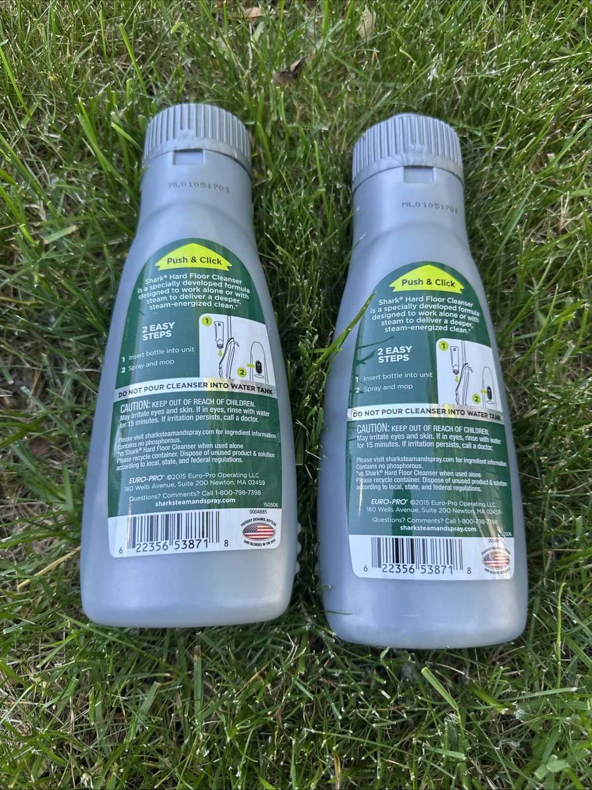Lot of 2 NEW Shark Hard Floor Cleaner⭐️20 Oz Multi Floor Cleaner Waterfall Fresh