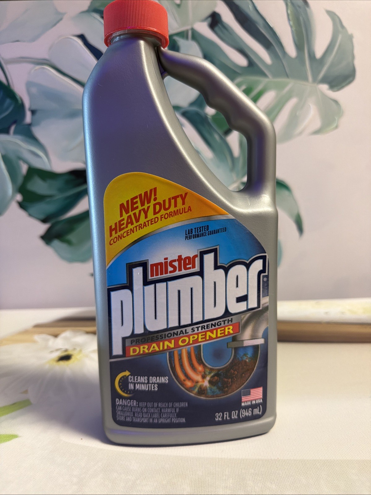 Mister Plumber Professional Formula Drain Opener Liquid 32 fl oz Scent Free