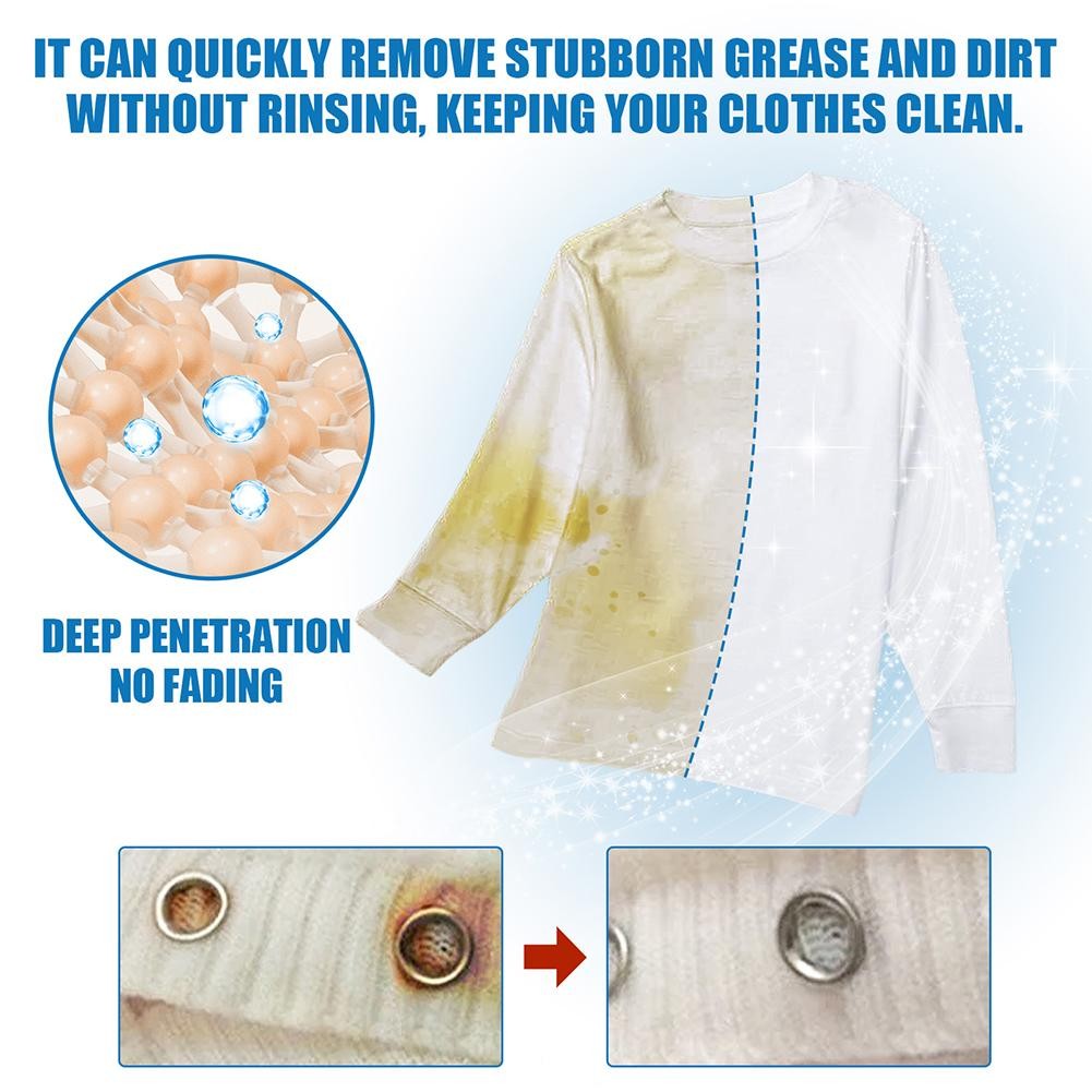 3X All-in-One Powerful Stain Remover Clothes Dry-Clean Spray 120ml HO T