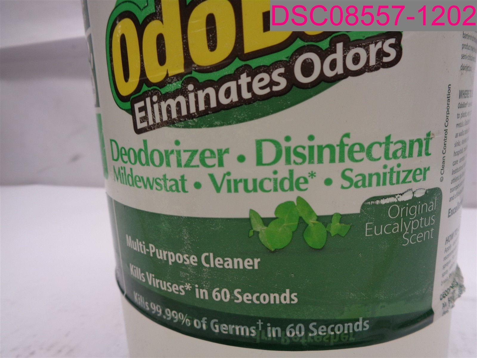 1 Gal. OdoBan Multi Pupose Cleaner Orignal Eucalyptus Scent Concentrate