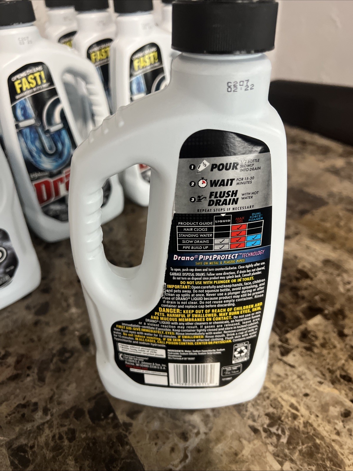 Drano Liquid Clog Remover Drain Cleaner 32oz