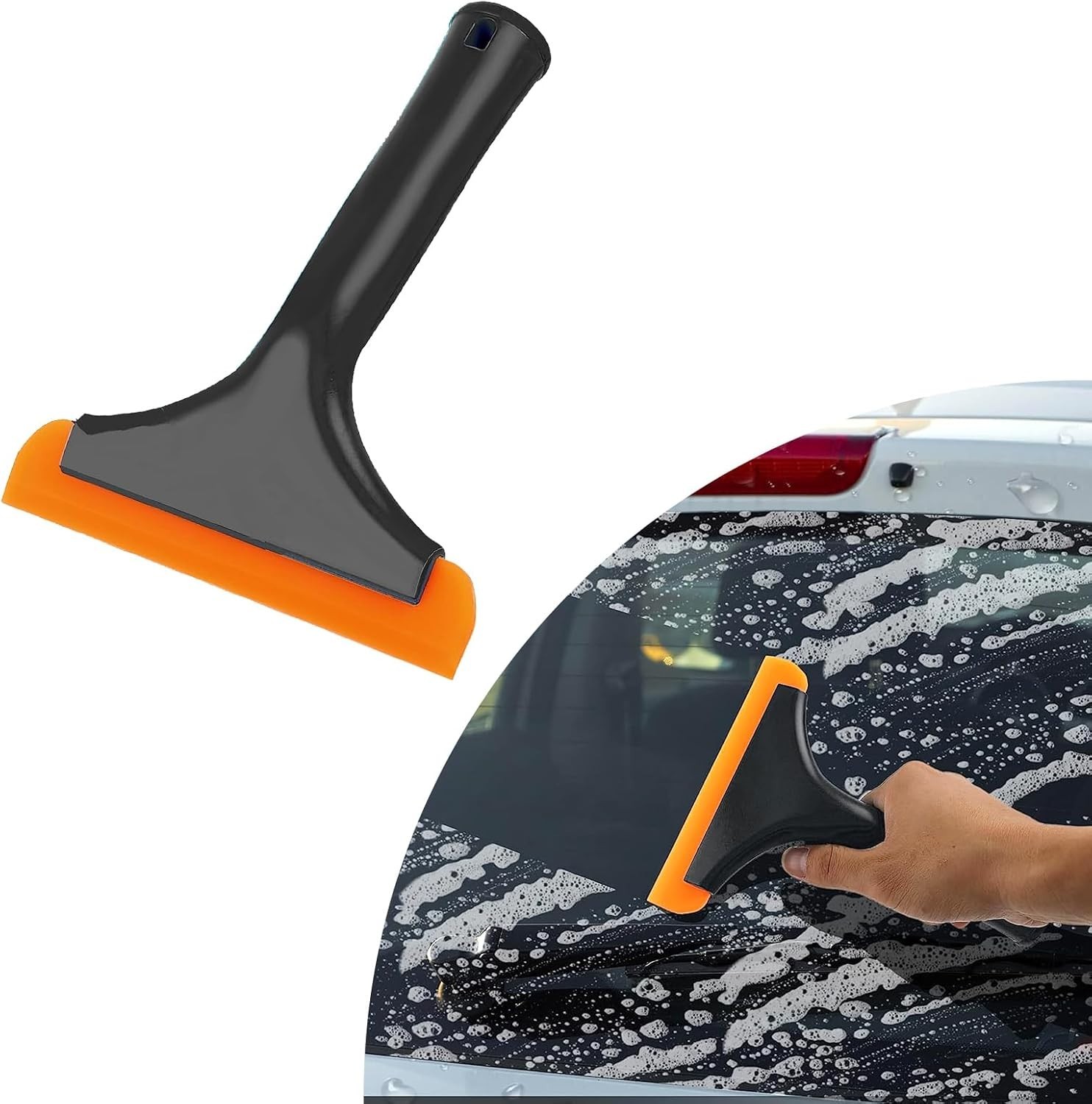 Lightweight & Durable Silicone Squeegee – 5.9-Inch Blade for Home and Automotive