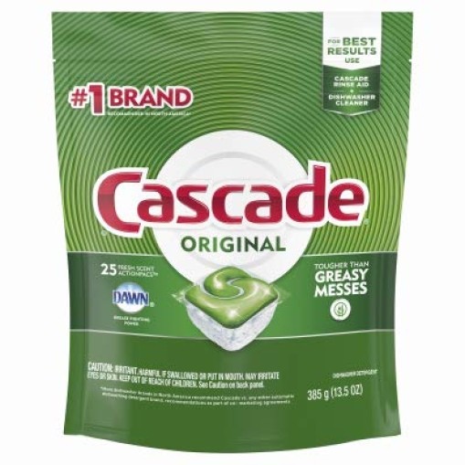 Procter & Gamble 80675 Cascade 25CT Action Pac – Quantity 5