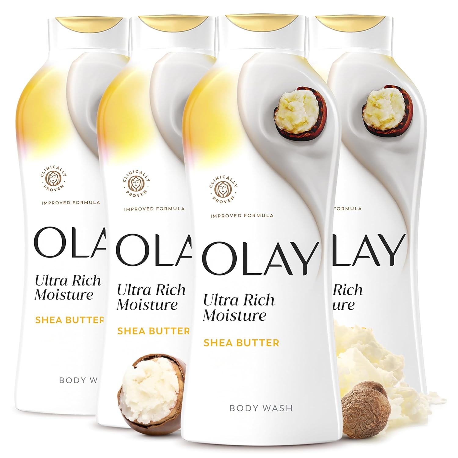 Olay Body Wash for Women, Ultra Moisture, 24hr Moisturizing, Hydrating & Refre
