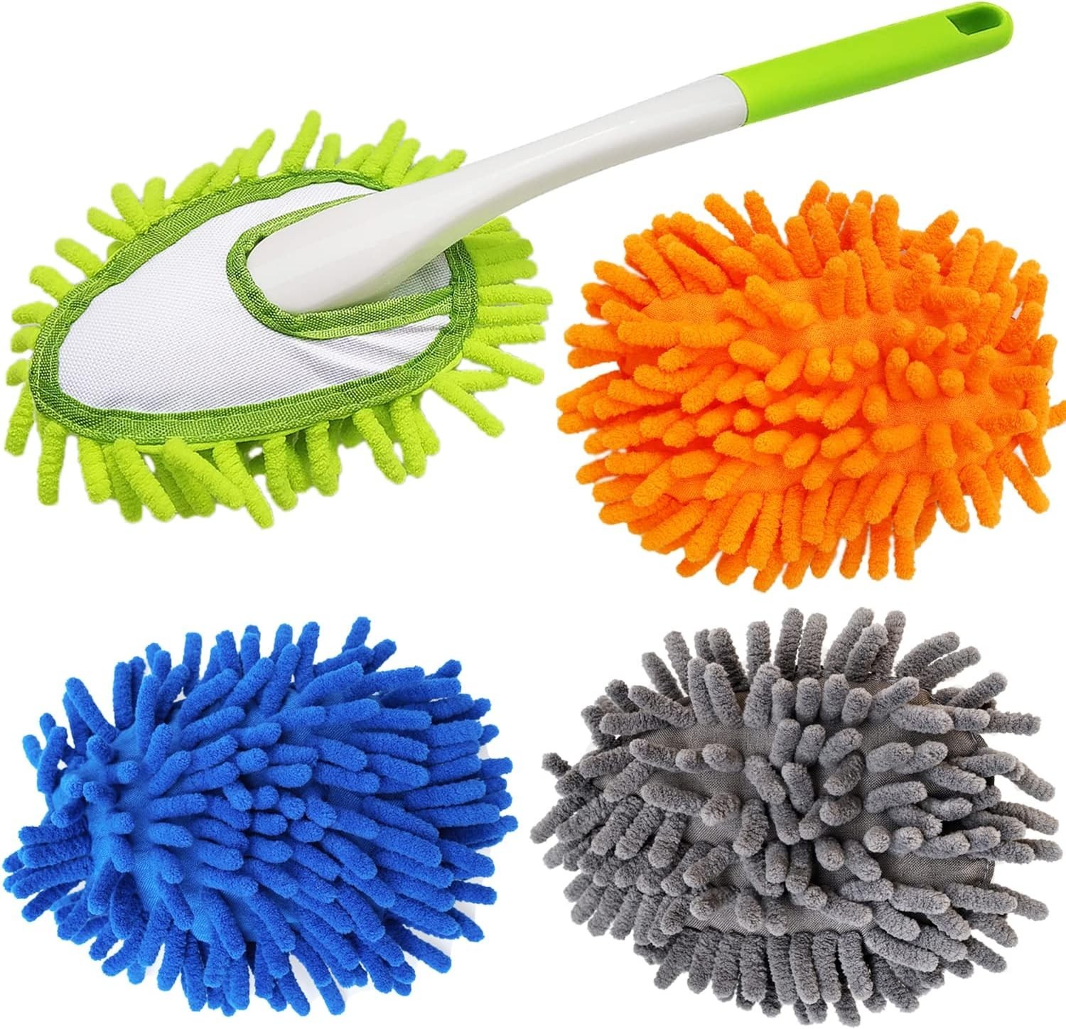Eco-Friendly 13-Inch Feather Duster with Washable Heads – Perfect for Every Home