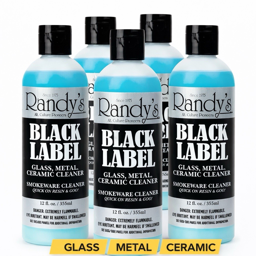 Randy’s Black Label Cleaner 12oz 5-Pack | Multi-Surface Ceramic Glass