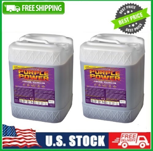 2 PACK Purple Power Industrial strength Cleaner Degreaser, 5 Gallon