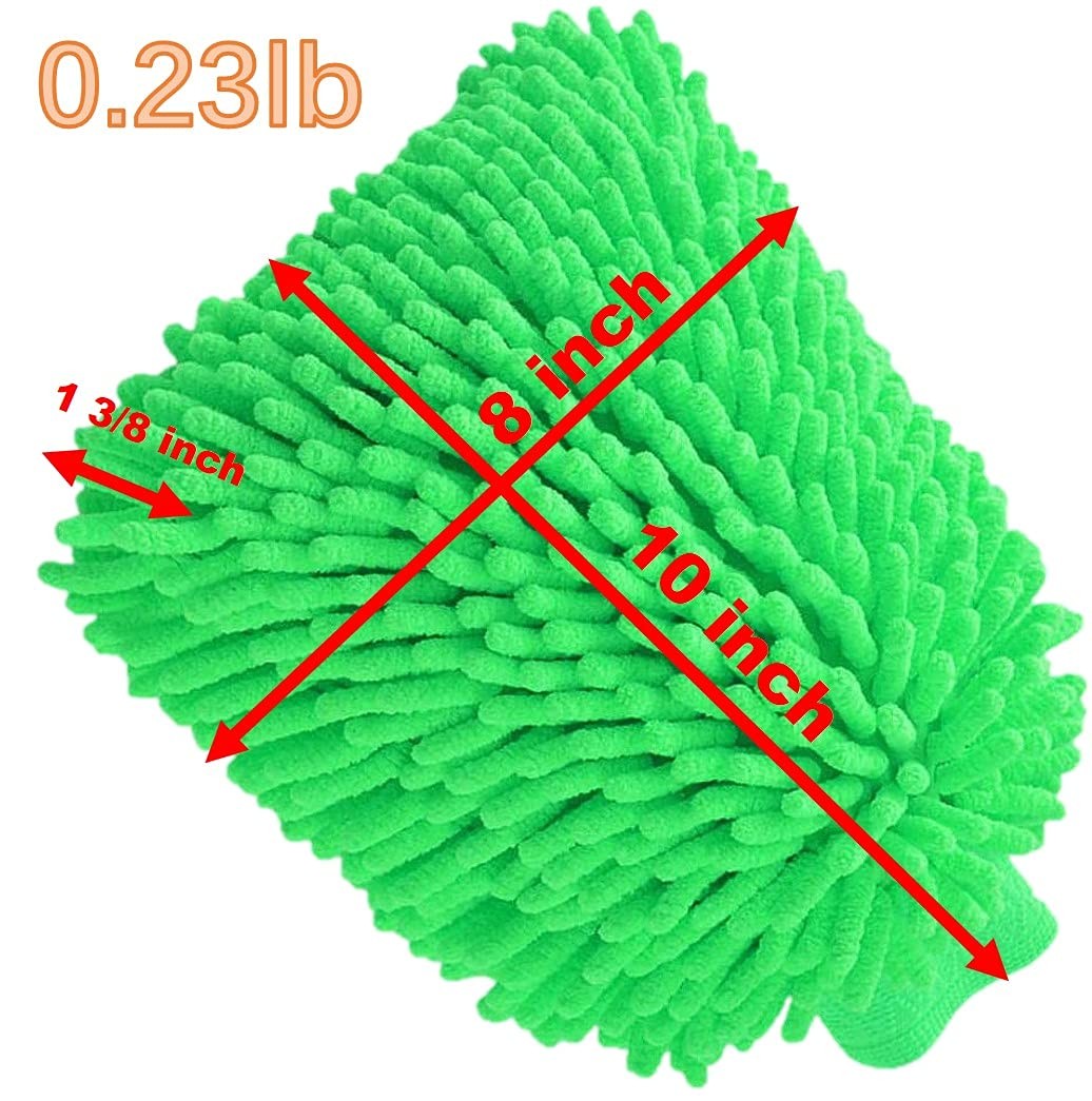 Dusting Cloths Mitt Modified Chenille Dust Wipes A Nodust Fly Duster For Sensiti