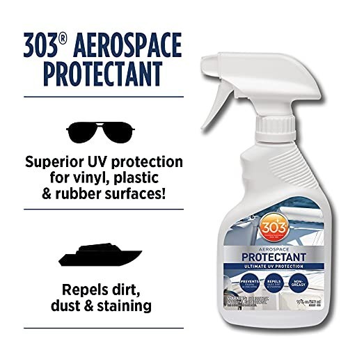 303 Products Marine Aerospace Protectant – UV Protection – Repels Dust, Dirt