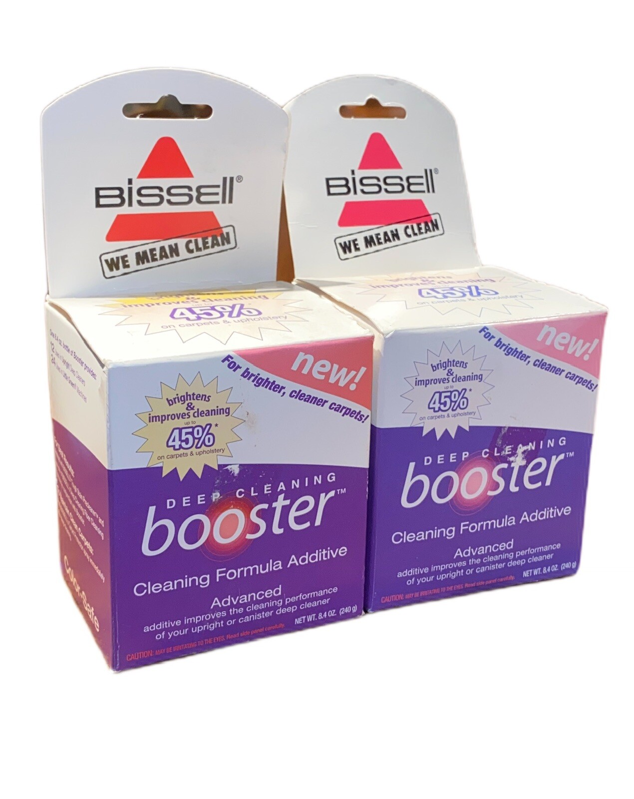 Bissell Deep Cleaning Booster Additive #0800 New Old Stock Discontinued Lot Of 2