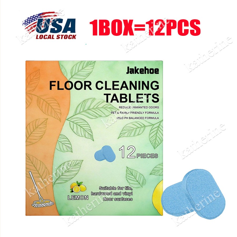 12~36PC Floor Cleaning Solution Tablet Deep Cleans For Multiple Hard Floors ~HOT