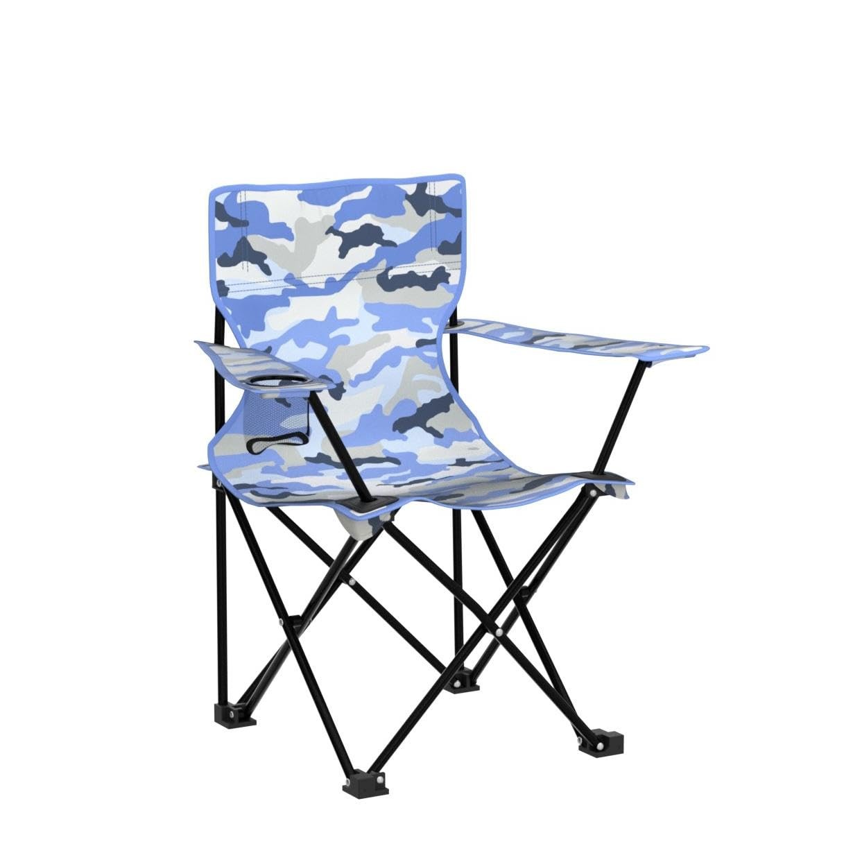 Kids Folding Beach Camp Chair with Safety Lock – Camping Travel Chair for Boy…