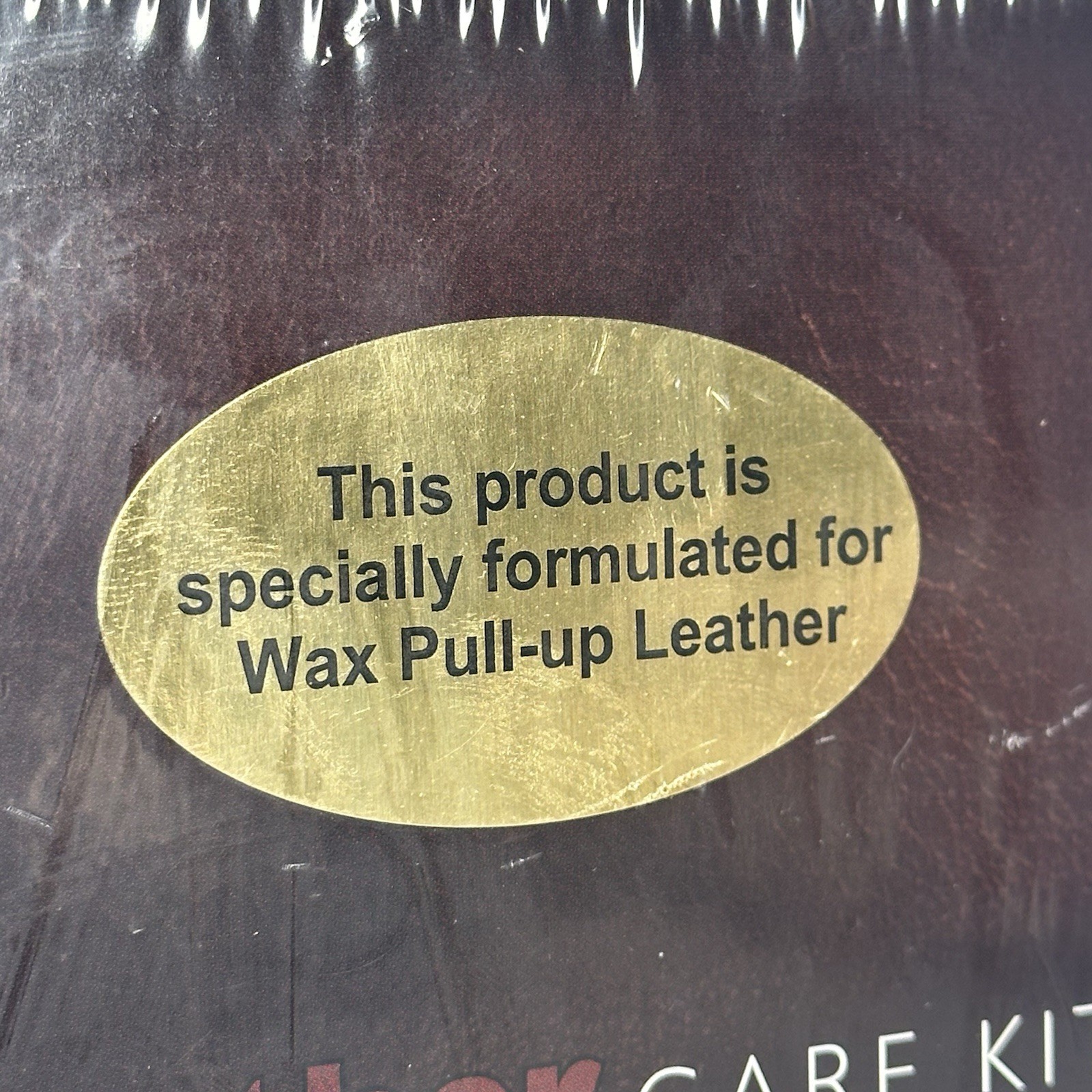 RC Willey Leather Furniture Care & Protection Kit Sealed