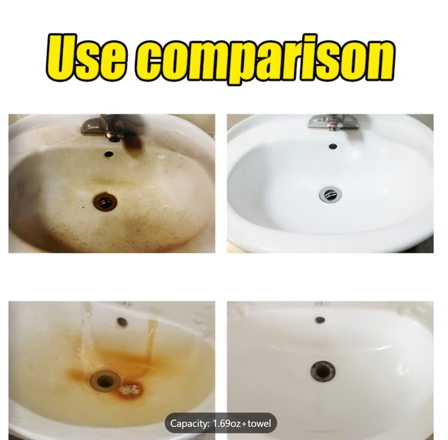 Pro Ceramic & Marble Rust Remover – Multi-Surface Stain Cleaner – Safe & Fast