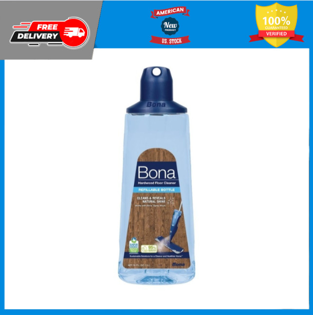 Bona Hardwood Floor Cleaner Spray Mop Cartridge 34 Fl Oz Unscented Refilla