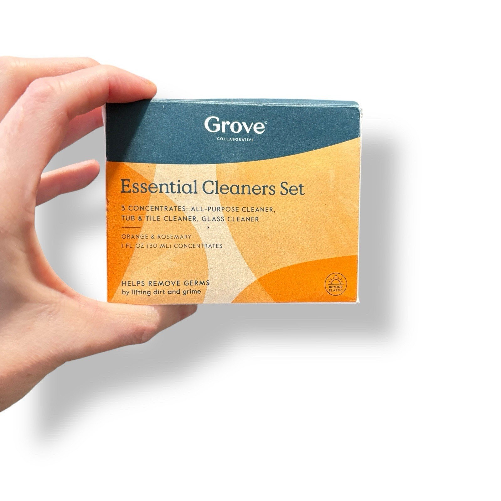 Grove Co. Essential Cleaners Set Concentrates Orange & Rosemary