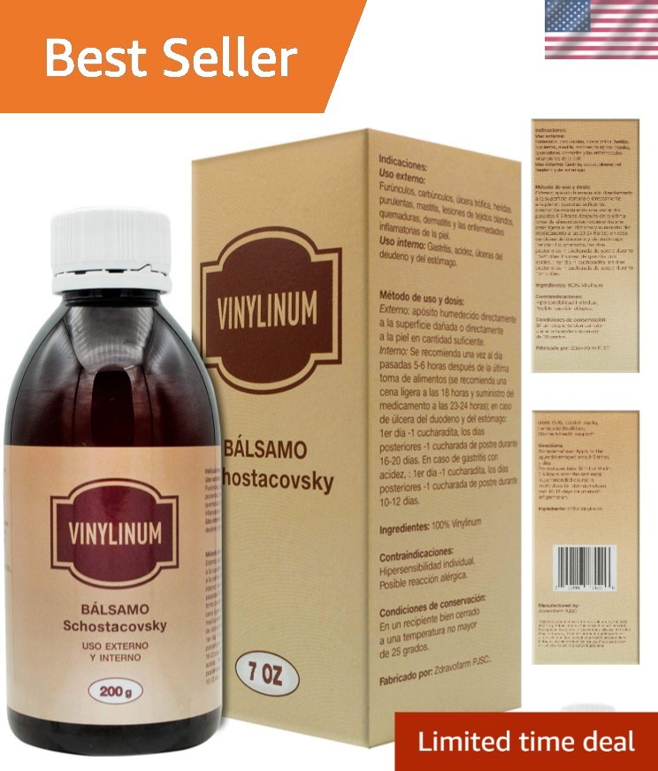 Shostakovsky Balsam 200g (7.05 oz) – Authentic Russian Flavor for Family Meals