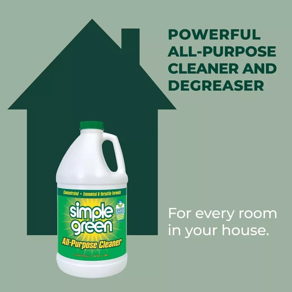Simple Green All Purpose Cleaner Concentrate 64 FL Oz (Pack of 1) …
