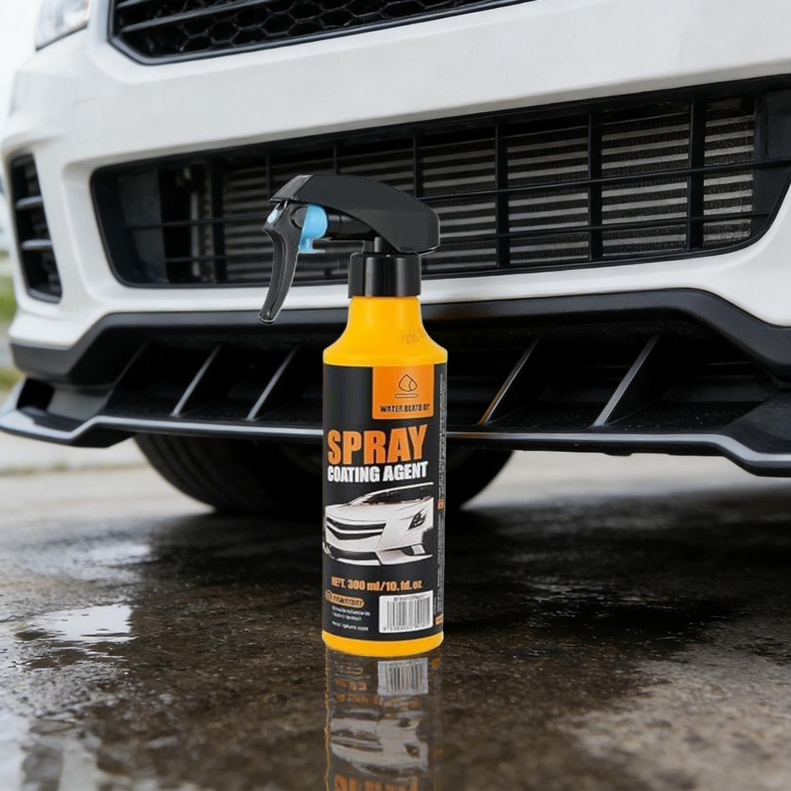Car Coating Spray 300ml Ceramic Detailer Hydrophobic Glass UV Block Shine Agent