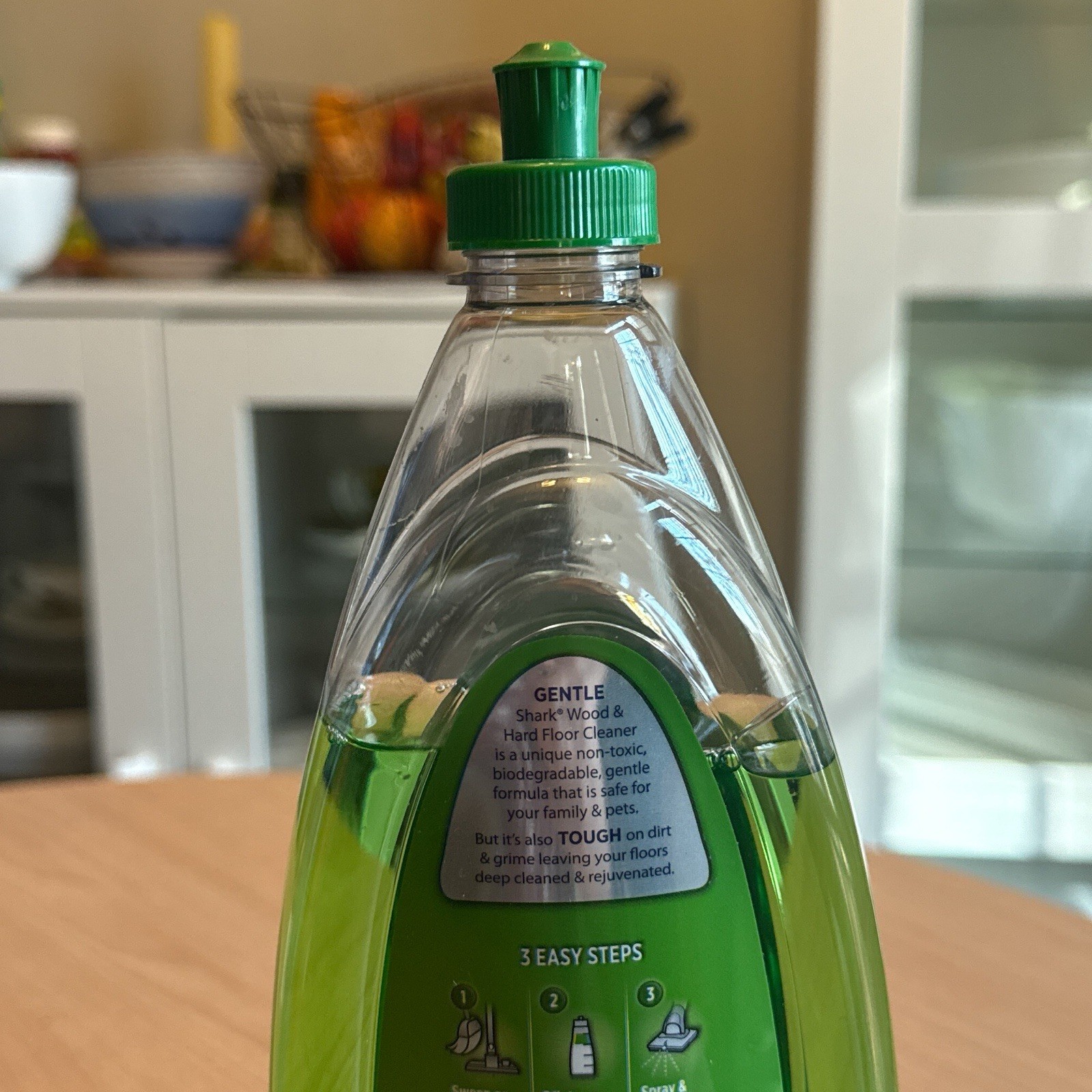 Shark Wood/Hard Floor Cleaner Italian Citrus Sonic Duo Concentrate 28oz 80%+