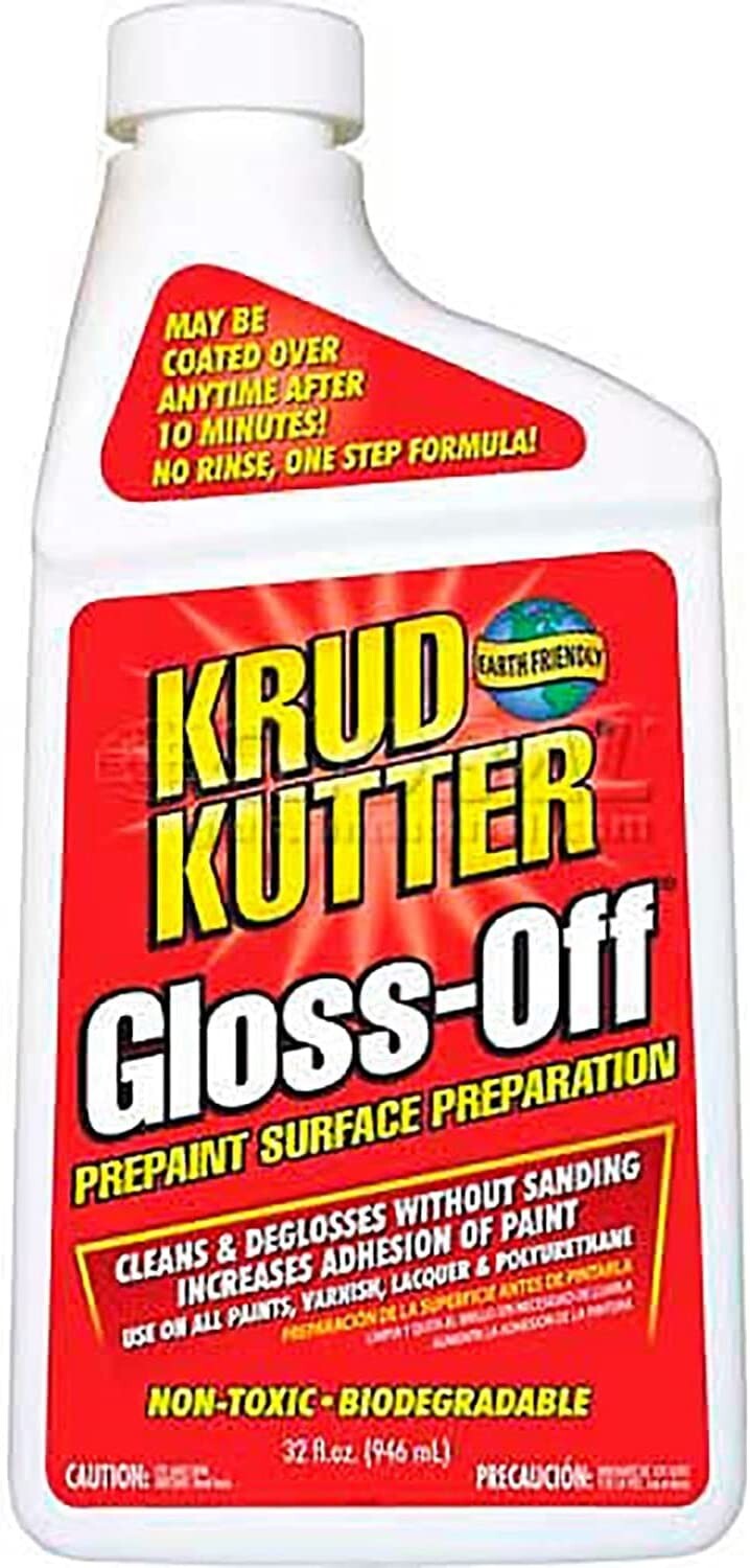 KRUD KUTTER Gloss-Off Prepaint Surface Preparation 32 Fl Oz Bottle