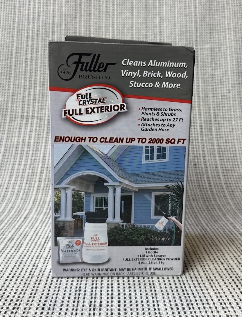 Fuller Brush Full Crystal Full Exterior Cleaner Sprayer 4oz Powder As Seen on TV