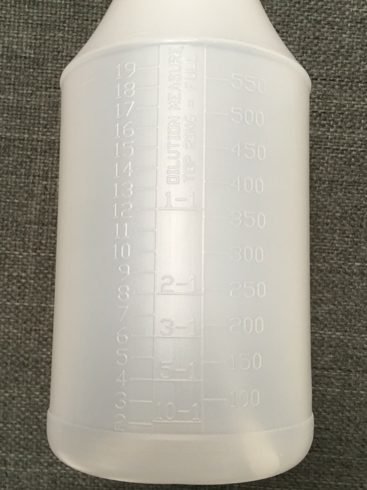 24 Oz Plastic Spray Bottles Two(2) Pack Upside Down, All Position Sprayer Mister