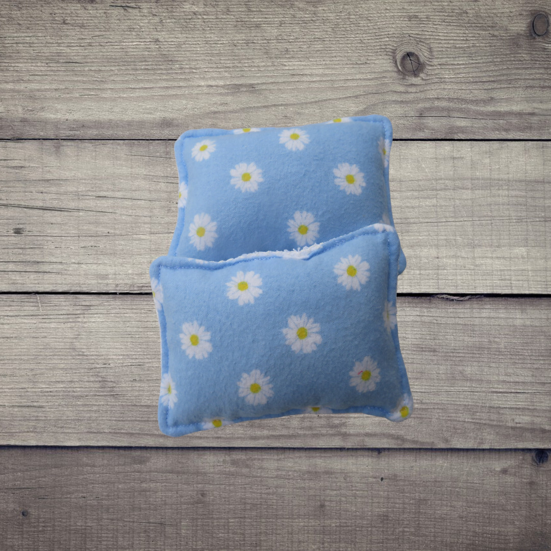 Reusable Sponge Daisy Dish Scrubby, Set of 2