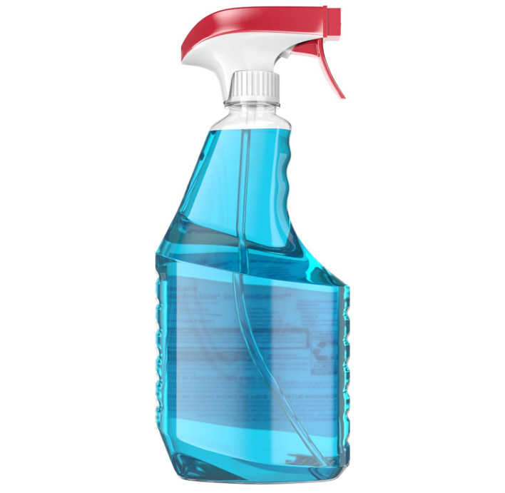 Windex Glass and Window Cleaner Spray Bottle, Packaging Designed to Prevent Leak