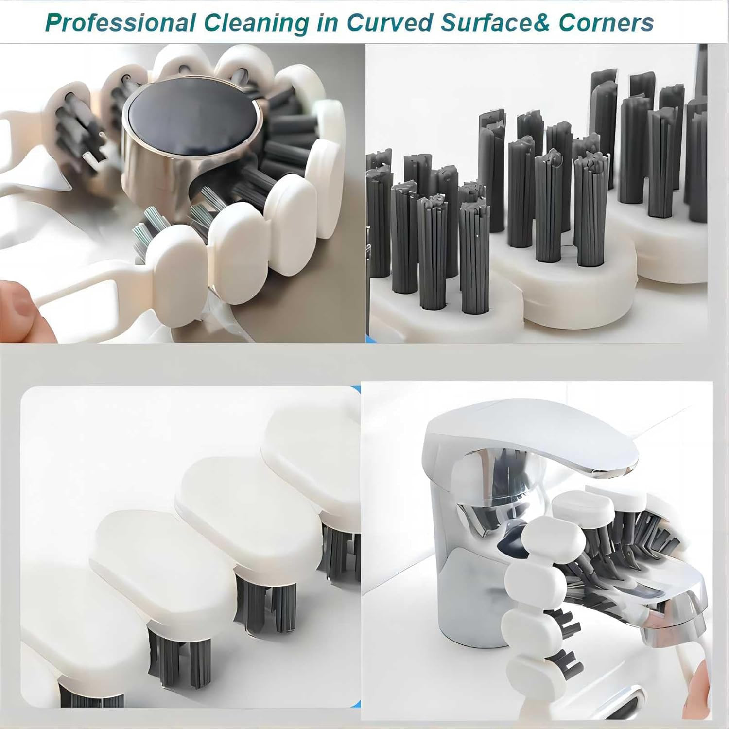 Crevice Cleaning Brush Hard Bristle Grout Brush Scrub Brush Toilet Brush Cleanin