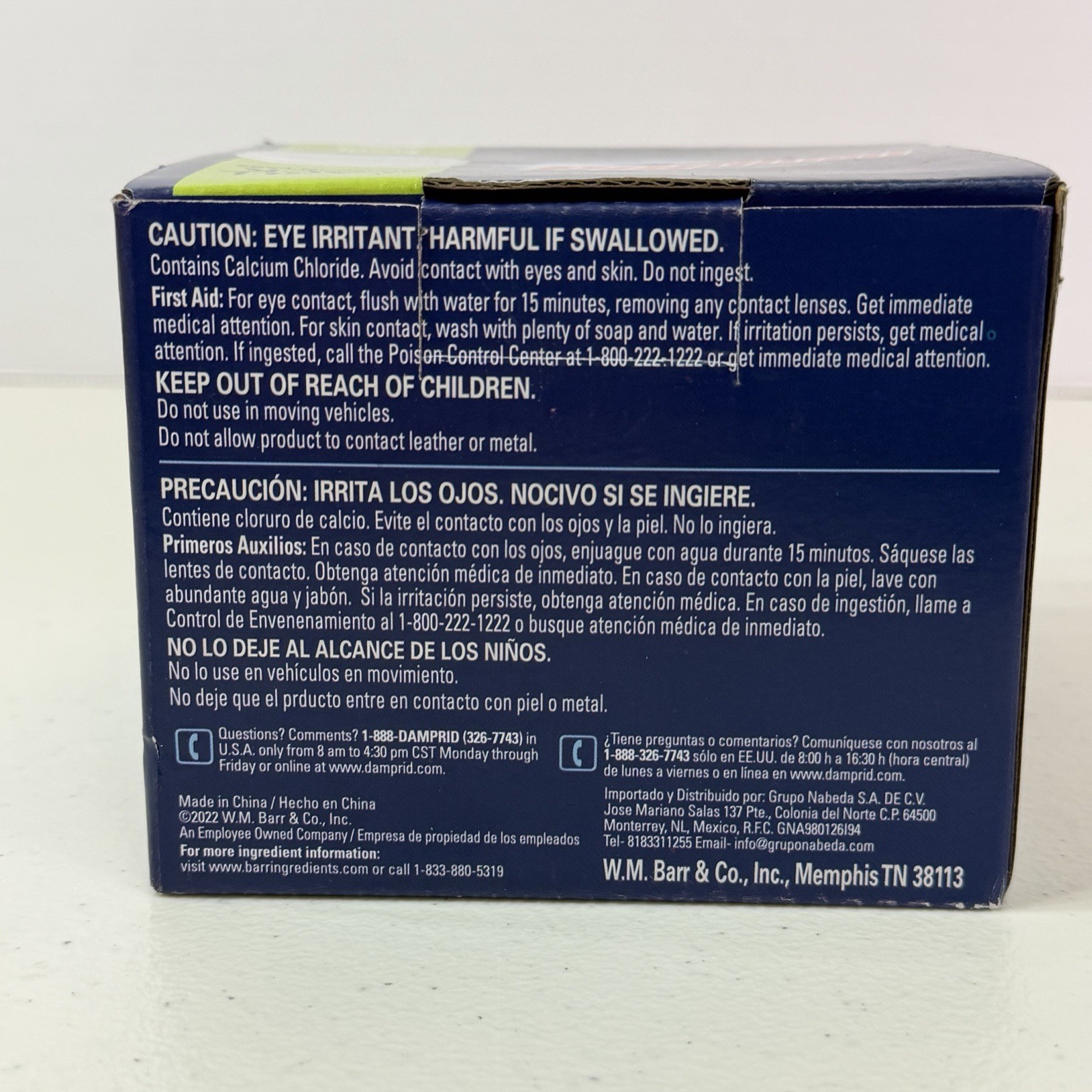 DampRid Drop-In Moisture Absorber Kit & Refill Pack Fresh Scent 3 Tablets