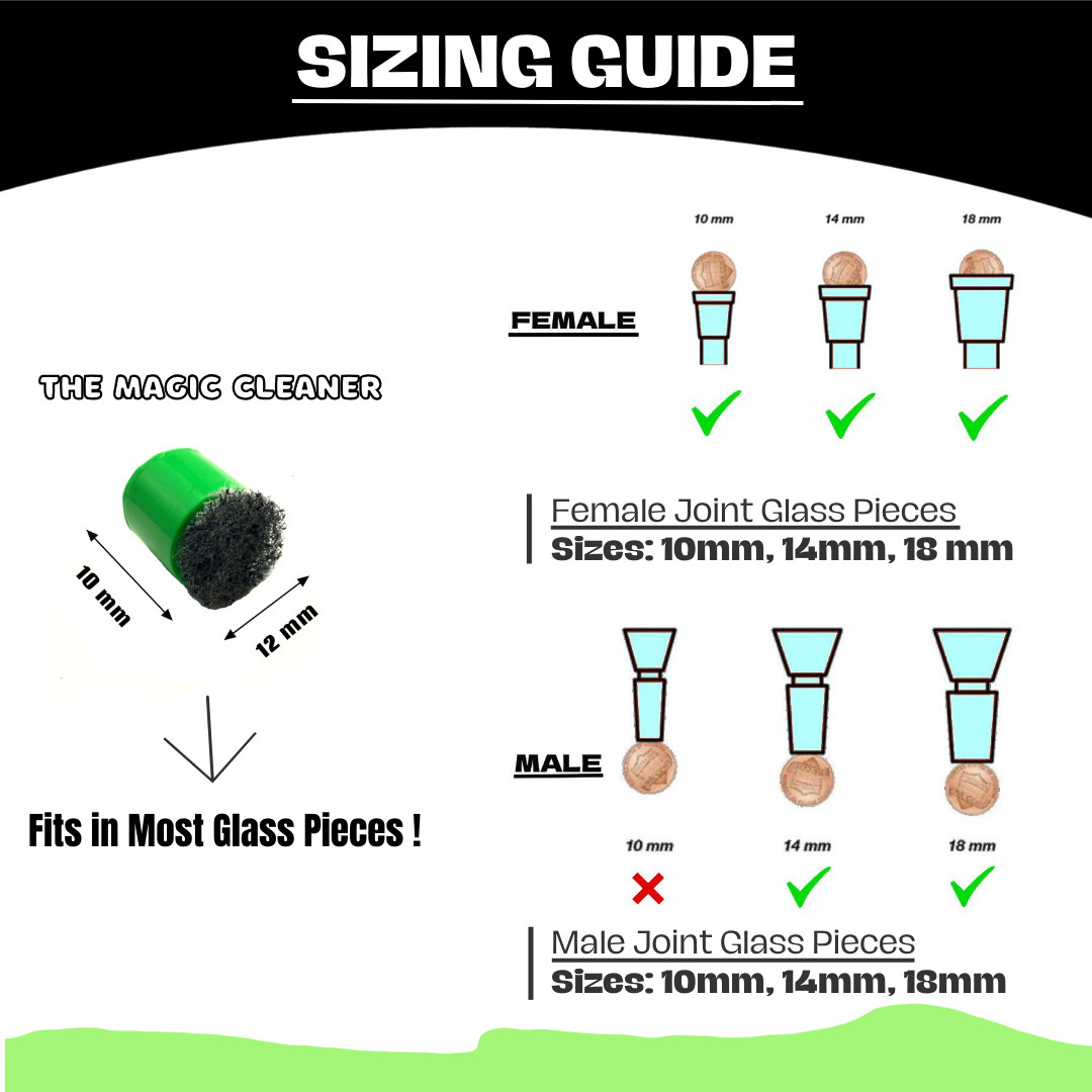 Davies Product: The Magic Cleaner The Reusable Magnetic Bong Pipe Glass Scrubber