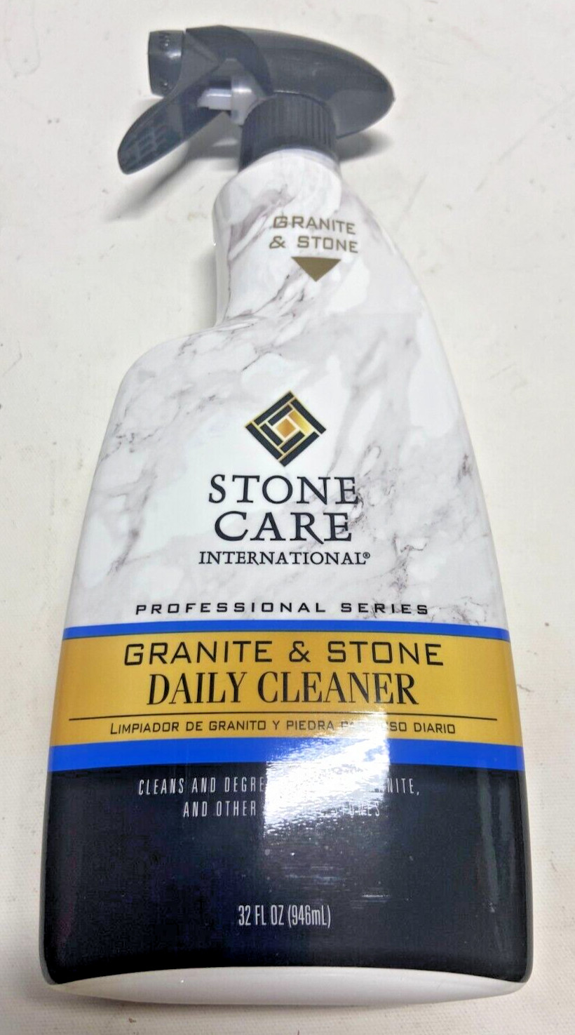 Stone Care International Granite Cleaner – 32 Fluid Ounces Granite Marble Quartz