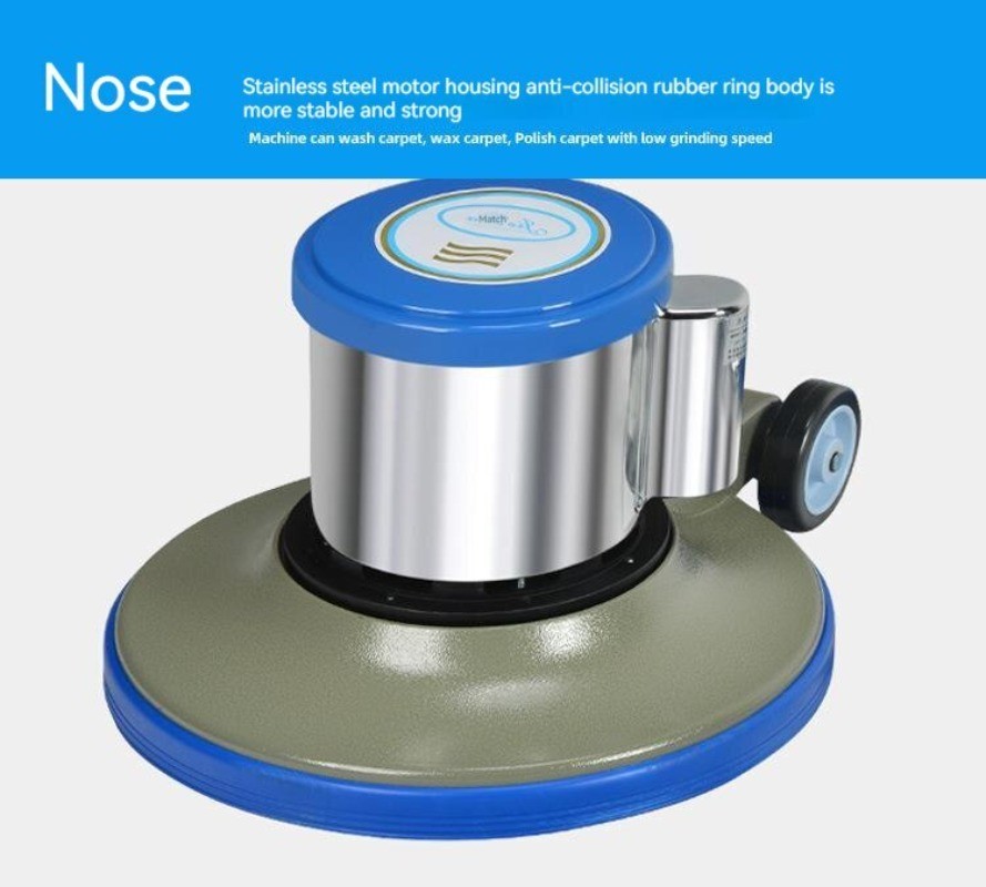 1200w Floor Polishing Machine Push Brush Wiper Carpet Cleaning Waxing Brush