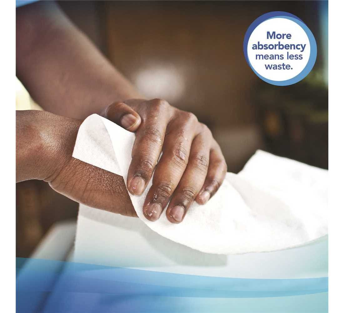 High Capacity Hard Roll Paper Towels White (1000 ft./Roll, 6 Paper Towel Rolls/C