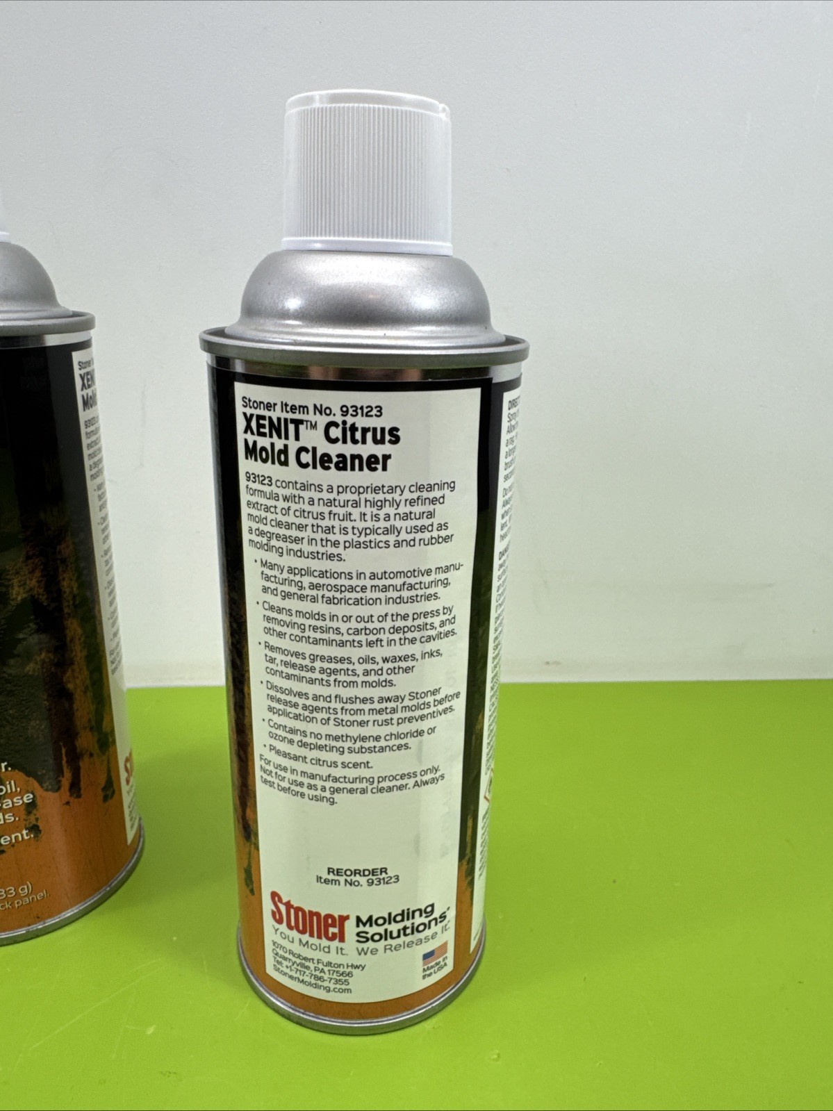 93123 Xenit Natural Citrus Mold Cleaner & Shop Degreaser 2 Cans